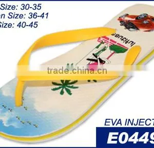 New EVA Custom Printed Beach Slipper thumbnail-2