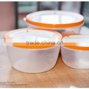 Hot Sale 3pcs Food and Fruit Storage Boxes ,plastic Storage Boxes,3 Color for Choice thumbnail-2