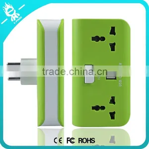 Hot Electrical Socket With USB Retractable Smart 2-usb Power Strip thumbnail-4