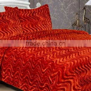 Warm and Luxury Faux Fur Throw With Pillow Bedding Set thumbnail-4