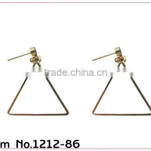 Triangle Shaped Earrings thumbnail-1