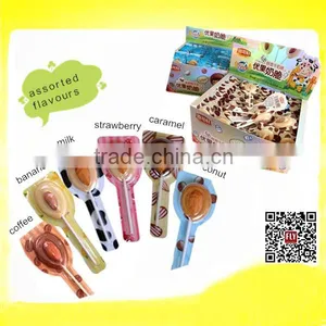 Assorted Flavours Milk Lollipop Candy With Crisp Almond thumbnail-1