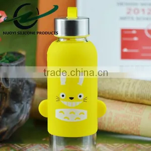 Colorful Cartoon Silicone Cup Sleeve for Children thumbnail-2