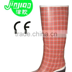 LADIES FASHION PVC RAIN BOOT thumbnail-1