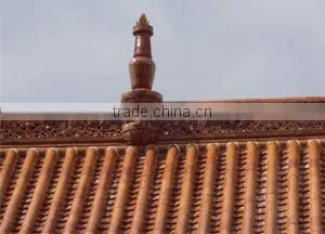 Temple Roofing Ornaments of Tiles thumbnail-1