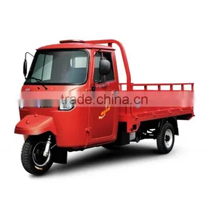 Three Wheel Motor Tricycle With Closed Cabin for Cargo thumbnail-2