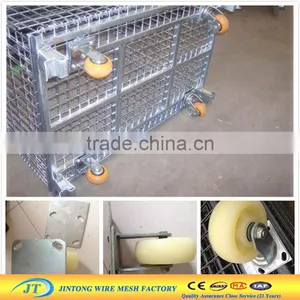 Low Price Stackable Wire Mesh Container Popular Stackable Wire Cage thumbnail-1