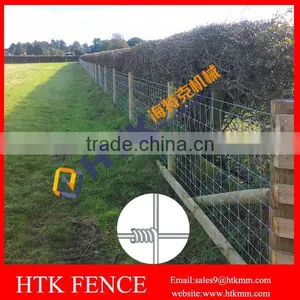 HTK Best Price Hot Dipped Galvanized Woven Wire Grassland Fence thumbnail-1