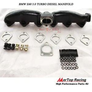 MerTop Racing B** 3.0 CAST IRON TURBO DIESEL E60, E61, E65, E39 325d / 530d MANIFOLD thumbnail-1