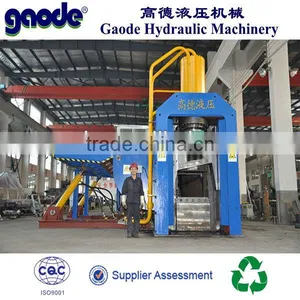 HBS-630 Hydraulic Discarded Car Baler Shear Machine thumbnail-1