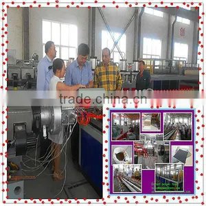 PP PE PVC WPC Skirting Board Production Line/WPC Profile Machine thumbnail-2