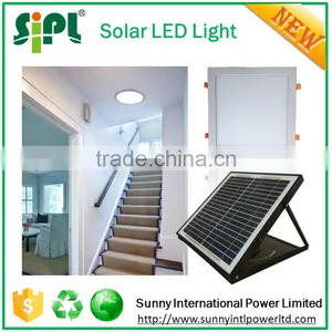 Indoor New Style Solar Energy Lighting Recessed Flat Panel Hallway Light With Radar Sensor thumbnail-3