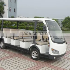 Elegant 4 Wheel City 11 Passenger Shuttle Bus Electric Utility Vehicle thumbnail-3
