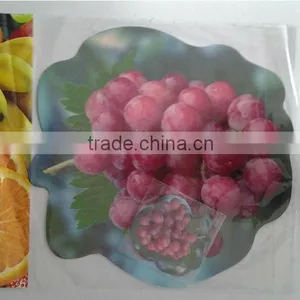 Plastic Coaster, EVA Oil-proof Waterproof Plastic Coaster thumbnail-1