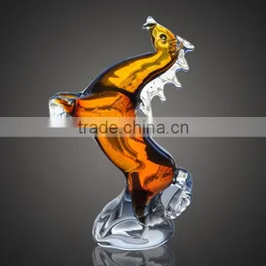 Hand Made Craft Miniature Decorative Lifesize Glass Horse Decoration thumbnail-1