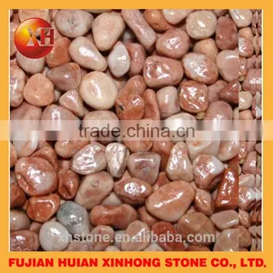 Green and Red Bulk Wholesale Tumbled Pebble Stone thumbnail-2