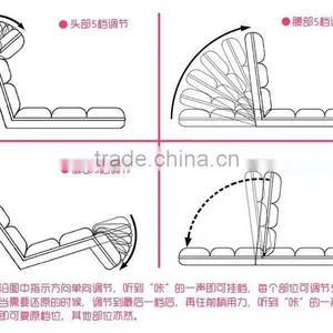 Relax Folding Floor Chair Sitting Chair Selling From Shenzhen to Wordwhile thumbnail-2