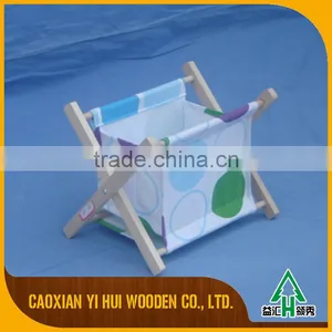 Custom Foldable Wood Magazine Rack For Sale thumbnail-2