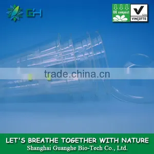 Transparent Disposable Biodegradable Bulk Plastic Pla Cups for Cold Drinking/ice Cream and Water thumbnail-1