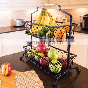 Wholesale Vintage Industrial Cheap Metal Wire Basket for Sale thumbnail-1