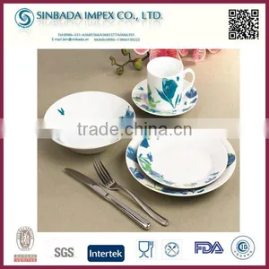 2015 Fine Packaging 16pcs New Design Dinner Set of Plate and Bowl, Cup and Saucer thumbnail-1