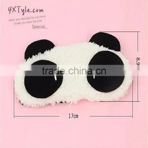 N182 Funny Plush Panda Animal Sleep Eye Mask thumbnail-5