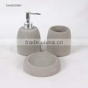 Well Sold Marble Liquid Gel Marble Bathroom Accessories Set thumbnail-6