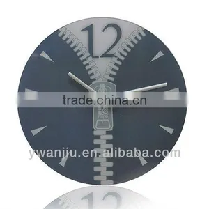 Supply Creative Fashion Zipper Wall Clock / Mute Scan Wall Clock thumbnail-1
