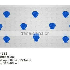 Shell Shaped Pvc Non-slip Bath Mat thumbnail-1