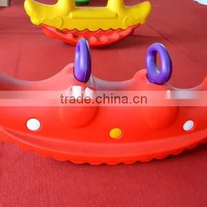 Funny Design Playground Seesaw,3 Setas Seesaw,plastic Seesaw for Kids 2016 thumbnail-1