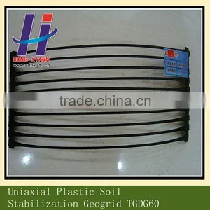 Glass-fiber Latest Uniaxial Geogrid Prices thumbnail-1