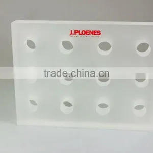 Wholsale Acrylic Lucite Scarf and Handkerchief Display Racks, PMMA Perspex Scarf Display Stand Shelf Rack thumbnail-2