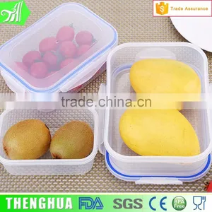 Bpa Free Safety Plastic Bento Lunch Box Leakproof for Kids thumbnail-3