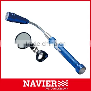 Telescoping Magnetic Flashlight With Mirror thumbnail-1
