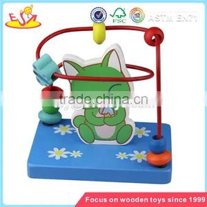 Wholesale New Fashion Wooden Beads Toy Hottest Kids Wooden the Sea Around Beads Toy W11B052 thumbnail-3
