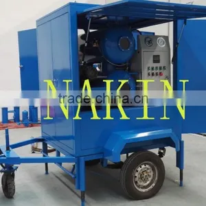 ZYD 1800l/h Mobile Trailer High Vacuum Recycling Transformer Oil Purifier thumbnail-3