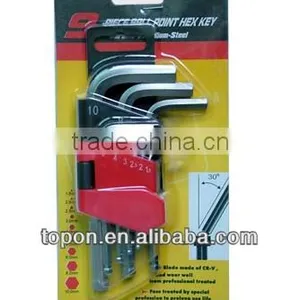 Made in China Double Blister Pack 25pcs Hex Key Wrench Set thumbnail-1