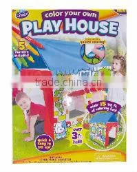 Color Your Own Play House thumbnail-1