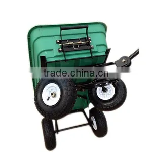 Qingdao Wantai Handy Garden Poly Dump Lawn Cart TC2145 thumbnail-3