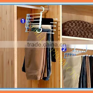 Trousers Hanger/Rack, Multifunction Pants Hanger/Rack,Foldable Trousers Hanger/Rack thumbnail-1