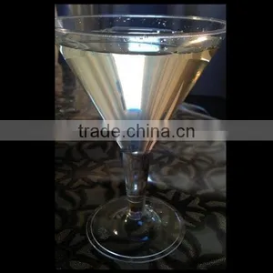 CLEAR PLASTIC COCKTAIL GLASSES CUPs WHOLESALE,custom Plastic Wine Cups Drinking Cup Beverage Cup Tea Cup thumbnail-2