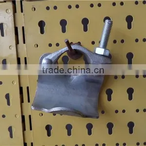 Scaffolding Formwork Pressed Putlog Coupler With Silver Galvanized Surface Treatment thumbnail-1