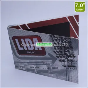 A4/A5 Size Video Player Greeting Card 7 Inch Big Size LCD Digital Video Brochure thumbnail-1
