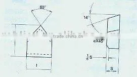 Tungsten Carbide Tipped Welding Cutting Saw Blade HWE(1271) thumbnail-1