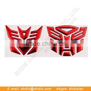 Car Badge Emblem Decal for Cars Emblem Adhesive Tape Back thumbnail-2