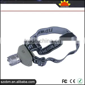 High Power XML T6 LED 3 Mode Rechargeable 1000 Lumens Emergency Led Headlight With Adapter thumbnail-1