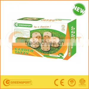 GSWGY2 Wooden Dice Game Big Garden Yatzy thumbnail-1