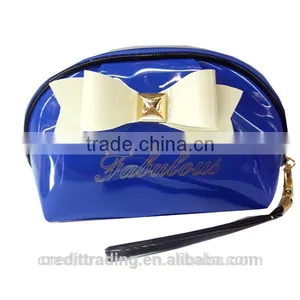 Elegant Women Candy Color Cosmetic Bag Fashion Handbag thumbnail-1