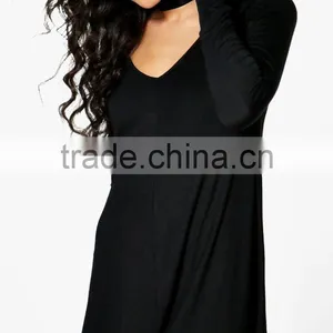 Loose Fit Casual Rompers Jumpsuits Women 2017 Long Sleeve Strappy Swing Styles Womens Jumpsuit Playsuit thumbnail-3