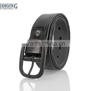 J40021 Classic Belt Men's Genuine Leather Belt Pin Buckle Belt thumbnail-1